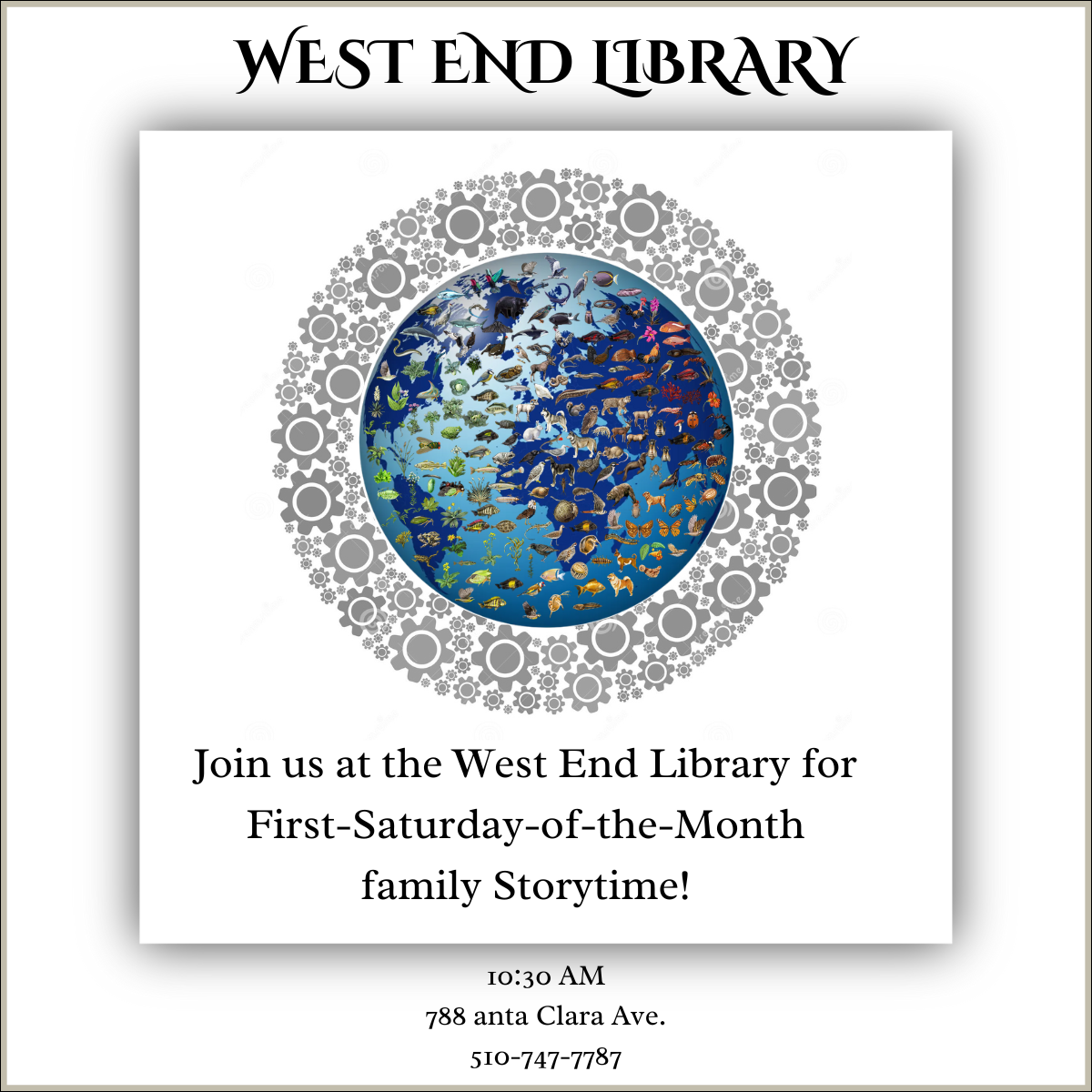 WEB Saturday Family Storytime Alameda Free Library