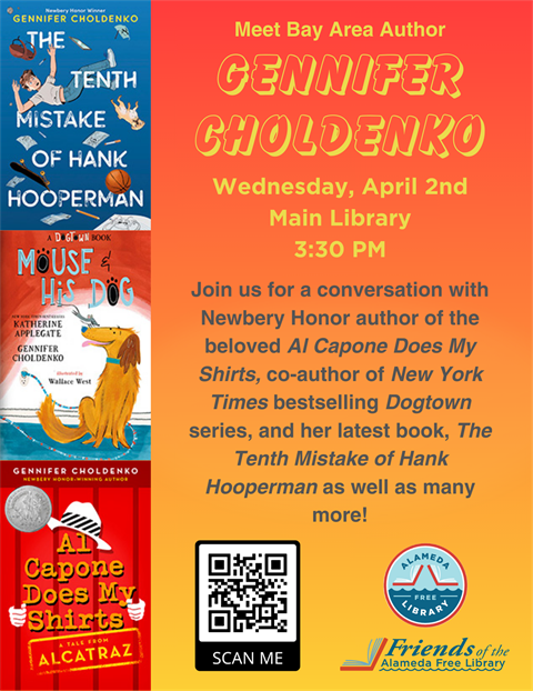 Gennifer Choldenko Public Flyer.png